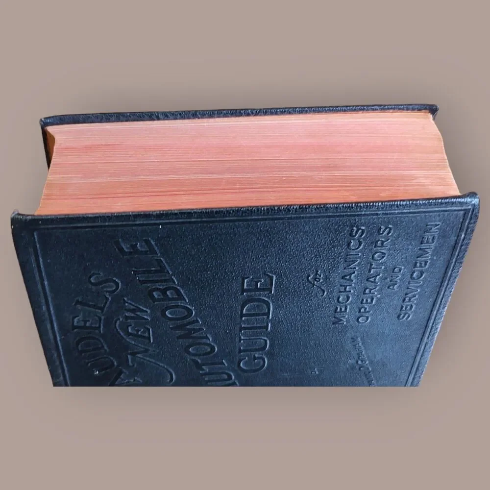 Vintage Audels New Automobile Guide for Mechanics Operators And Servicemen 1951